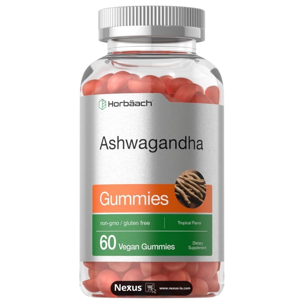 Ashwaganda 60 Gomitas Veganas