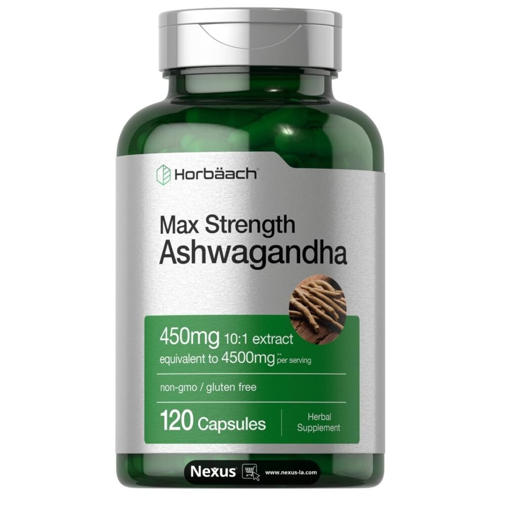Ashwaganda 450mg 120 Capsulas