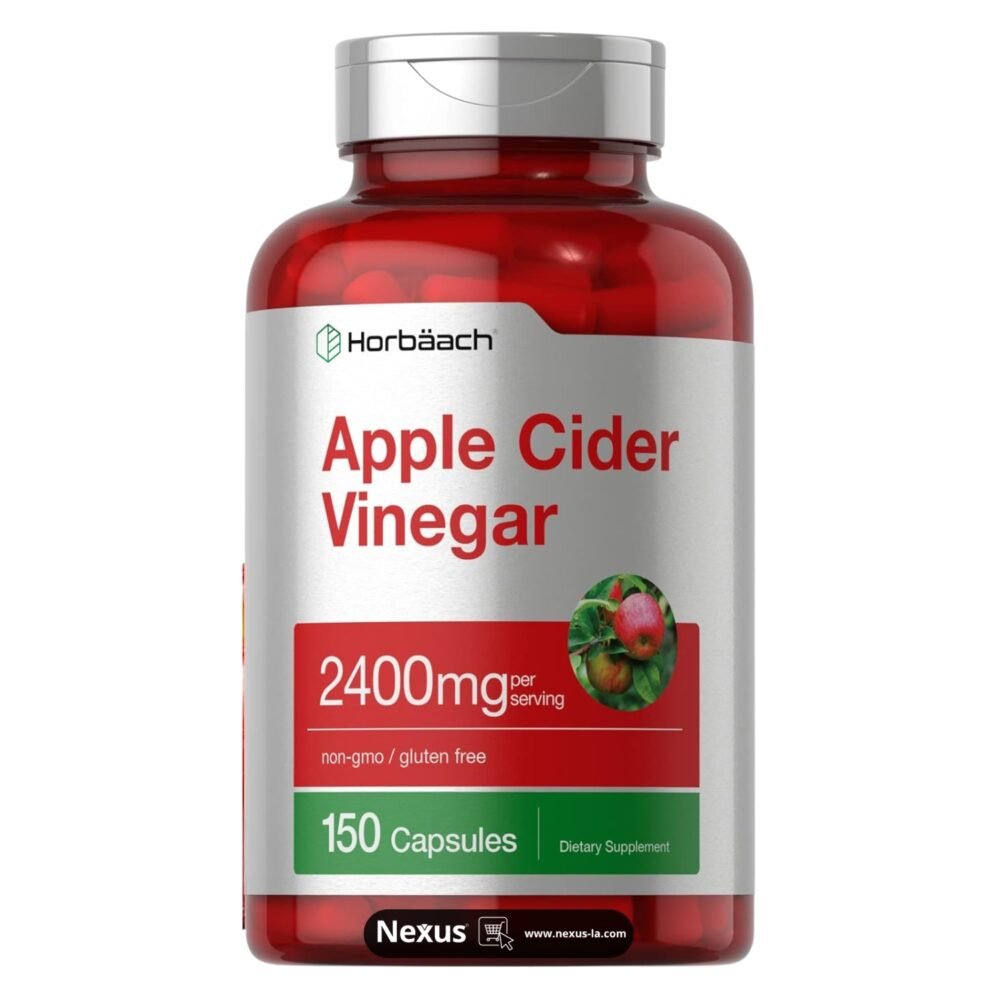 Apple Cider Vinegar 2400mg 150 Capsulas